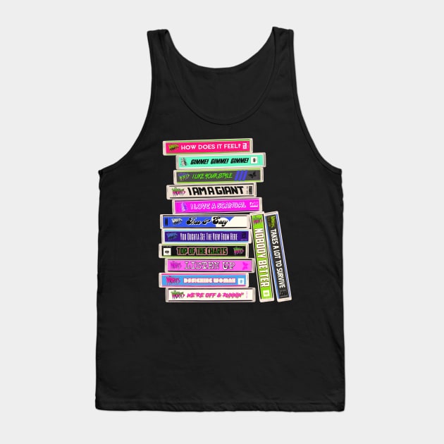 THE MISFITS Songs Cassettes / Jem and the Holograms Tank Top by darklordpug